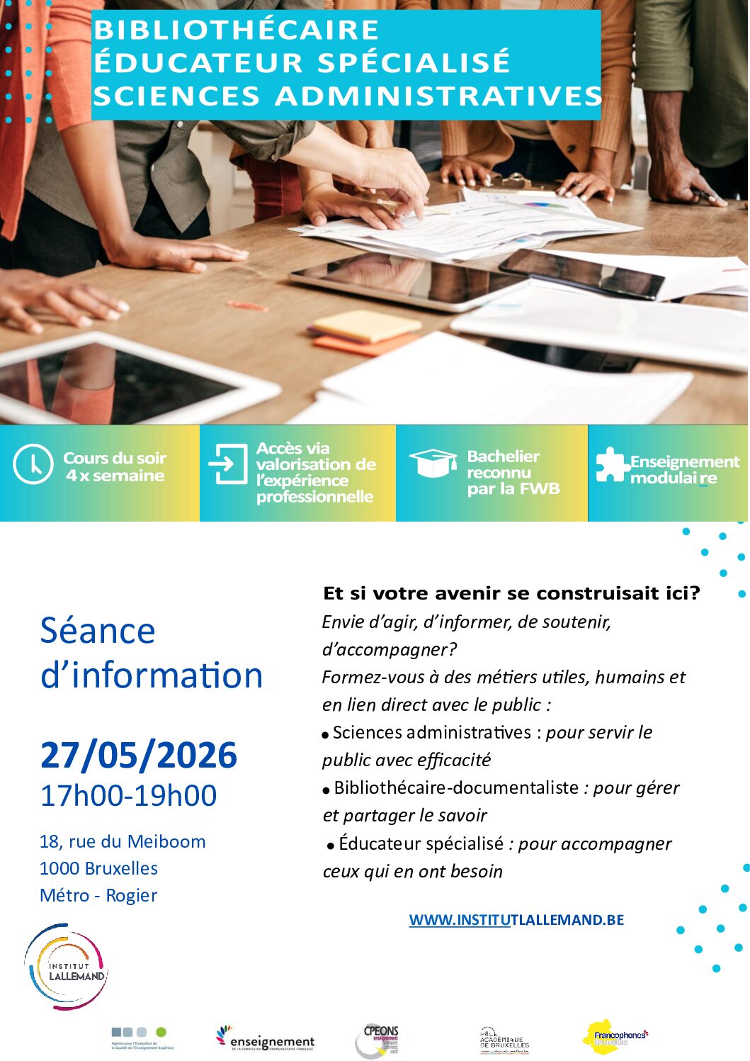 Séance d’information — 27 mai 2026